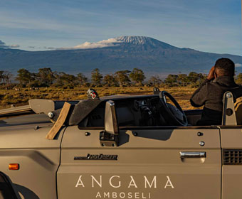 facing mt.kilimanjaro